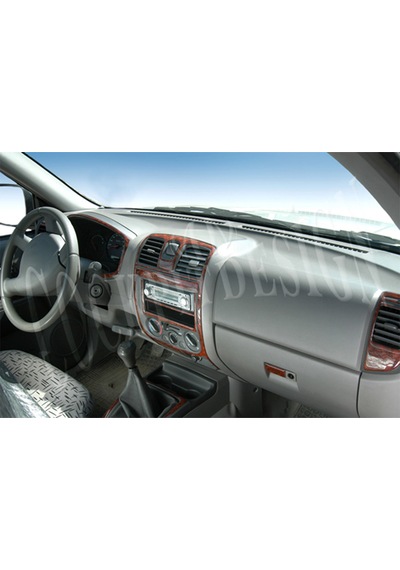 Isuzu D Max Tek Kabin 2x2 Konsol-torpido Kaplama 2005-2006 14 Parça-maun Maun