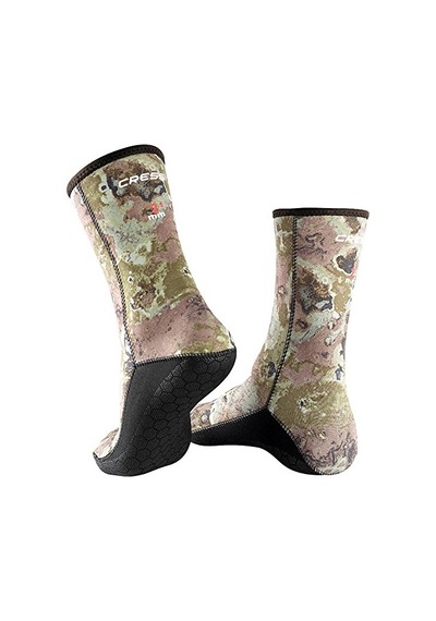 Cressi Metallite Dalış Patiği Camo 3 Mm-m Açık Bej