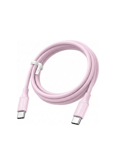 Usb-c 60w 3a Qc Pd Hızlı Şarj Kablosu, 1 Metre, Pembe, 65124 Diger
