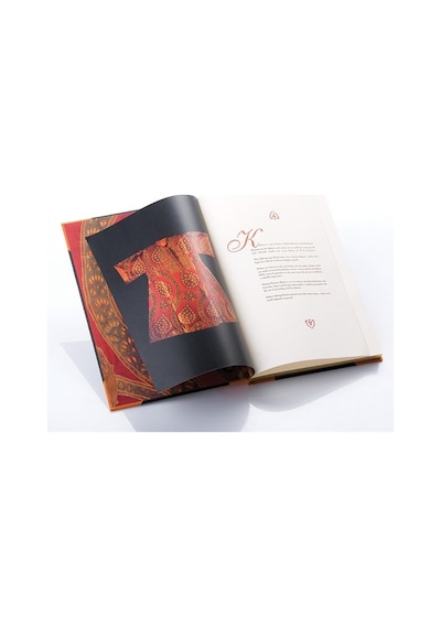 Osmanlı Kaftan Journal Çizgili Padişah Kırmızı