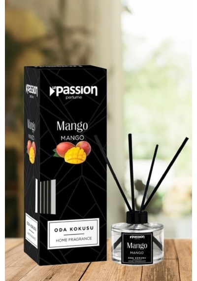 Passion Mango Kokulu Bambu Çubuklu Oda Kokusu Kalıcı Ev & Banyo Için Etkili Bambu Çubuğu Ortam Kokusu 100 Cc Abundance Prosperity