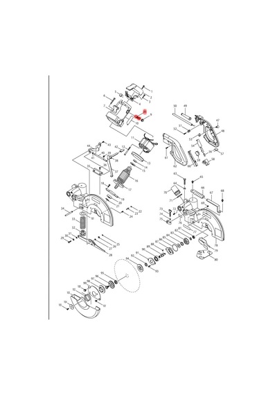 Makita LS1214 Kömür CB-153 Ürün Kodu 194985-1