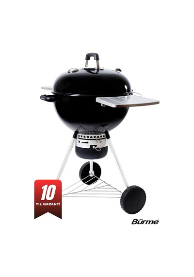 Partner 55.05 Black Masalı Profesyonel Kömürlü Barbekü - Mangal - Bbq Çok Renkli