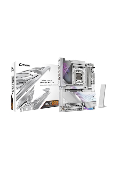 Gigabyte X870e Aorus Master X3d Ice Wıfı-7 Am5 Ddr5 9000mhz Oc Aaaa11gıg0051