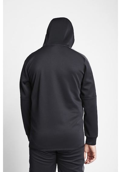 Lescon Siyah Çocuk Fermuarlı Kapüşonlu Sweatshirt 23b-3109