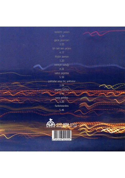 Bülent Ortaçgil - Gece Yalanları (CD)