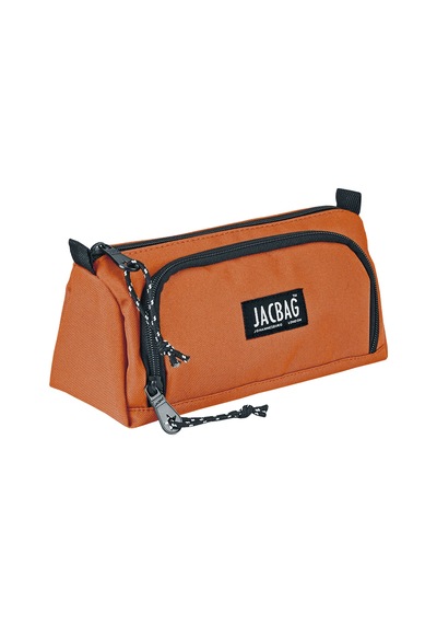 Jacbag Prime Xl-lastik Ayraçlı İki Bölmeli Kalem Kutusu Prime Xl-kiremit renkli