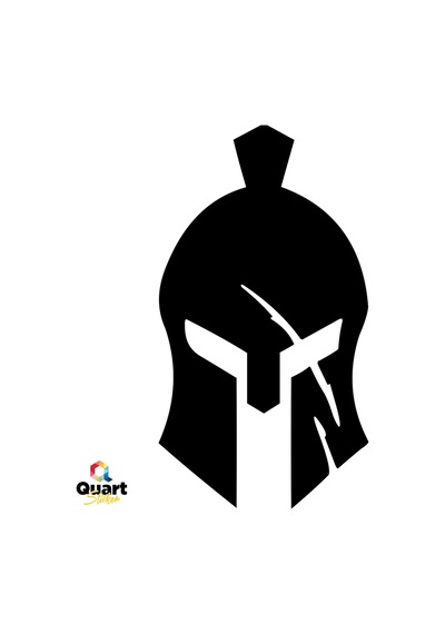 Gladyatör Pençe Miğfer Sticker