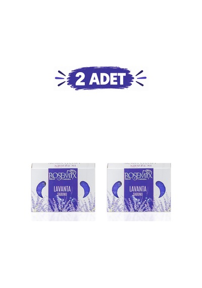 Rosemix - 51 - - Lavanta Sabunu Kutulu 90 Gr - 2 Adetlik - Shophnrl - Set Ürün Diğer