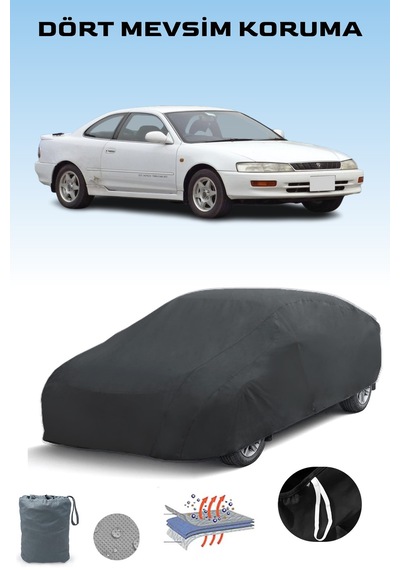 Siyah Toyota Levin Araba Brandası, Oto Örtüsü, Araba Çadırı Siyah