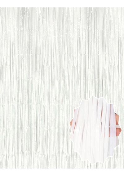 Soft Beyaz Renk Duvar Ve Kapı Perdesi İthal 100x200 Cm Standart