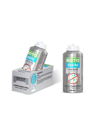 Botogen Nano Gümüş Ortam Hijyen Spreyi Klima Bombası 150 Ml