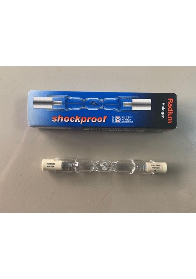 2 Adet Radium Çubuk Halojen Lamba 150w 2500 Lümen 78mm