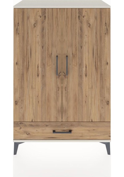Hyperion Dolap 3 Raflı Tek Çekmeceli 2 Kapaklı 88x44x134 Ayta... Aytaşı