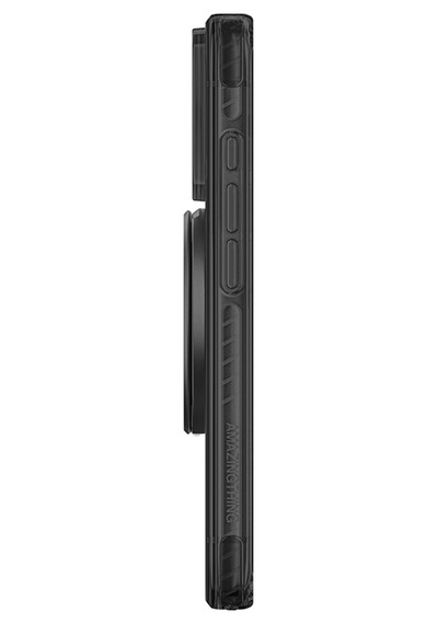 Apple iPhone Uyumlu 18 Pro Max Kılıf M-safeli Yüzük Standlı Amazingthing Titan Pro Grip Ring Serisi Kapak Siyah