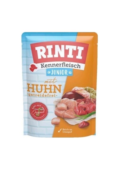 Rıntı Tavuklu Pouch Yavru Köpek Maması 400 Gr