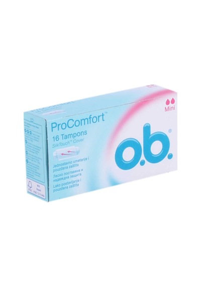 O.B. ProComfort Tampon Mini 16'lı