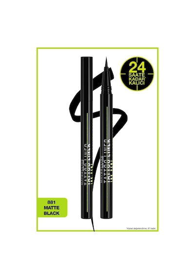 Maybelline New York Tattoo Liner Ink Pen - Matte Black
