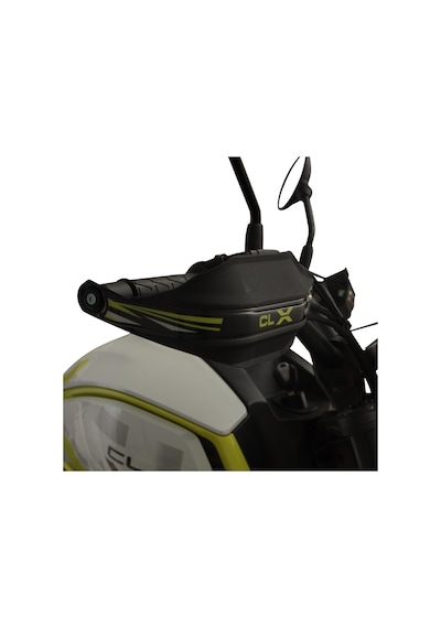 GP Kompozit CF Moto 250 CL-X 2022-2024 Uyumlu Plastik Elcik Koruma Siyah