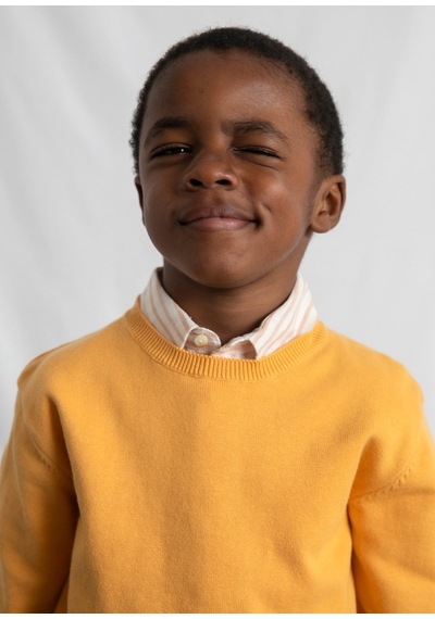 Mayoral Erkek Çocuk Merserize Kazak Sarı