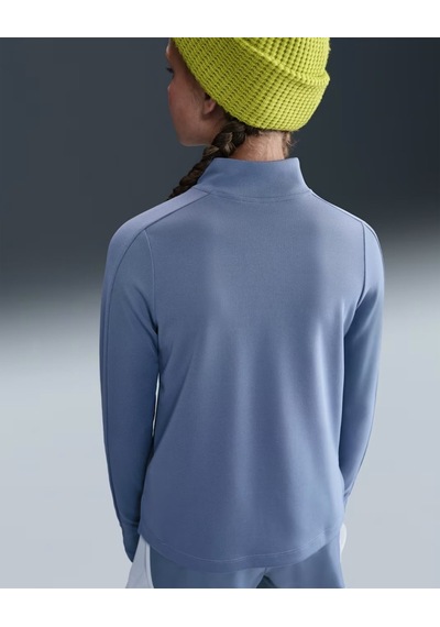 Nike Fd2853-499 Dri-fıt Uzun Kollu Çeyrek Fermuarlı Kız Çocuk Üstü - Lila
