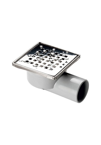 10 X 10 32 Yandan Yer Süzgeci Metal Kapaklı