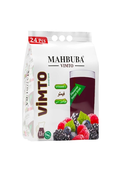 Mahbuba Vimto Orman Meyveli Aromalı Soğuk Toz Içecek 24x11.2gr 11.2 G