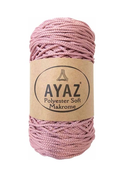 Ayaz Polyester Soft Makrome Ipi 1275 Pudra