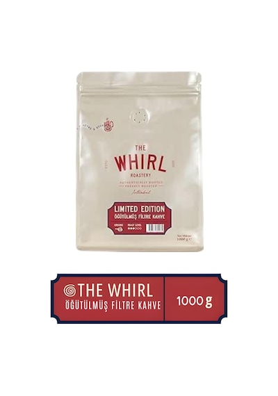 The Whirl Limited Edition Öğütülmüş Filtre Kahve 1 Kg X 2 Adet Filtre