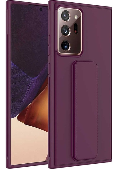 Galaxy Note 20 Ultra Kılıf Zore Qstand Katlanabilir Standlı Kılıf