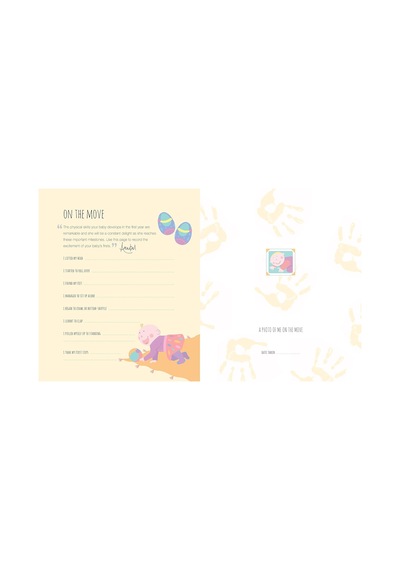 Baby's First Year Journal: A Keepsake Of Milestone Moments