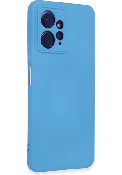 Cosmotex Newface Xiaomi Redmi Note 12 4g Kılıf Nano İçi Kadife Silikon - Mavi