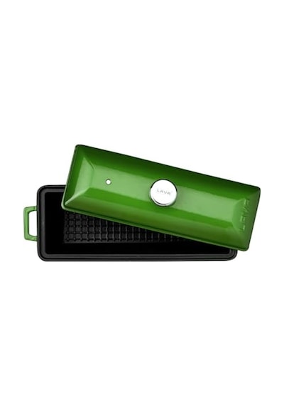 Döküm Ekmek Kabı/terrine 11x29cm - Yeşil Diğer