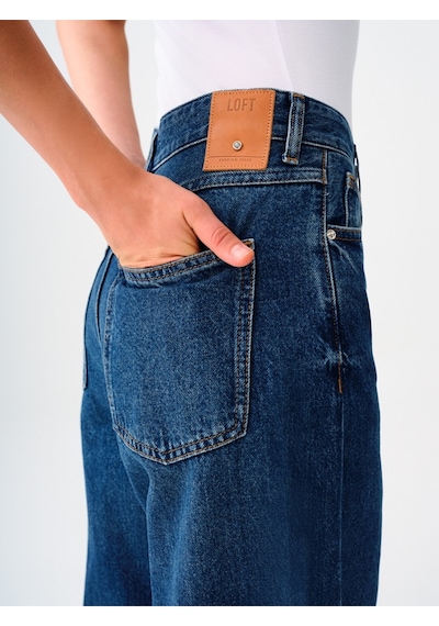 Slouchy Regular Fit Kadın Pantolon Denim