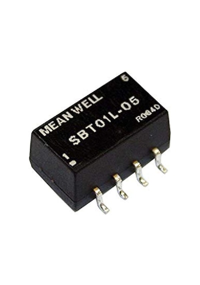 Meanwell Sbt01l-05 ,5vdc 5vdc/200ma Dc-dc Konverter