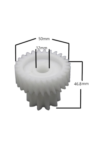 Braun Uyumlu G1500 G1300 G1100 G3000 KGZ3 KGZ4 KGZ31 Kıyma Makinesi Çift Dişlisi