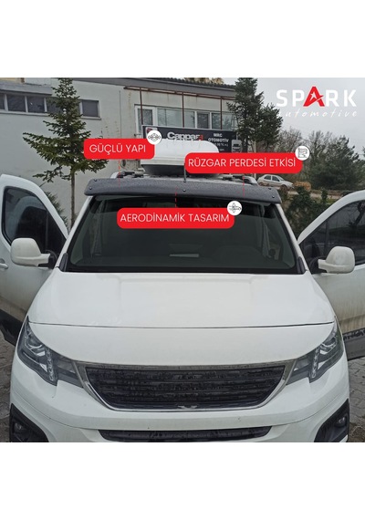 Peugeot Rifter 2019- Yılı Ve Sonrası Uyumlu Ön Cam Güneşliği