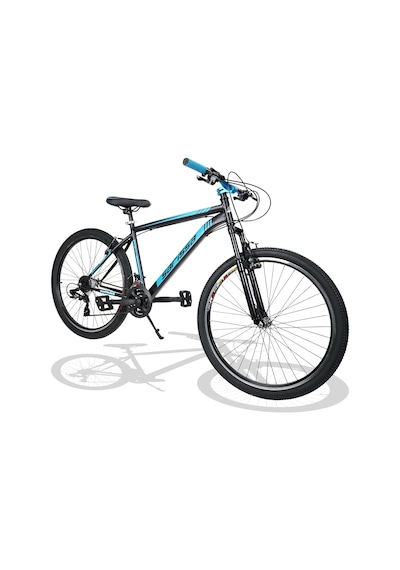 Sarissa Moon 26" Jant Mtb Ön Amortisörlü Shimano 21 Vites V Fren Wake Gidon Dağ Bisikleti Siyah Mavi