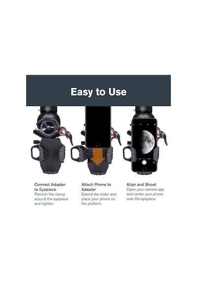 Celestron - Nexyz - Teleskop Için 3 Eksenli Evrensel Akıllı Telef
