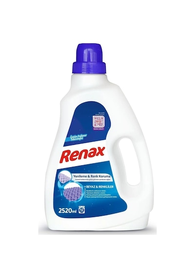 Sıvı Çamaşır Deterjanı Renkliler Ve Beyazlar İçin 2520 Ml Diğer
