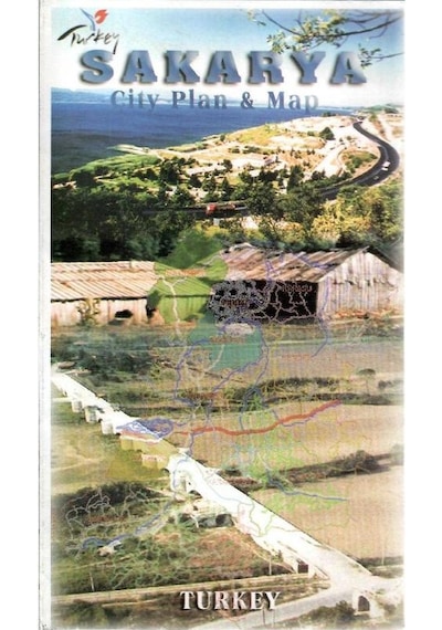 Sakarya - Kent Planı City Plan Harita Map