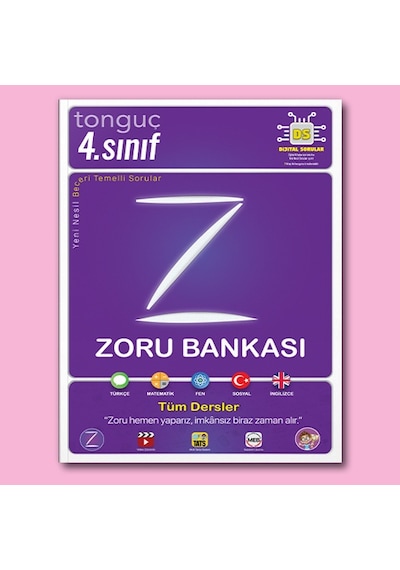 Tonguç Yayınları 4.sınıf Tüm Dersler Zoru Bankası