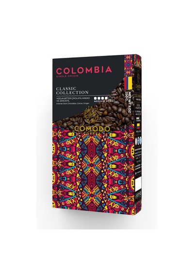 Comodo Coffee Colombia Premium Gold Selection Çekirdek Filtre Kahve 250 G