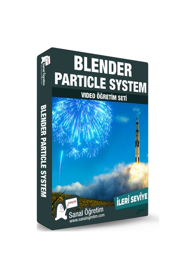 Blender Particle System Video Ders Eğitim Seti