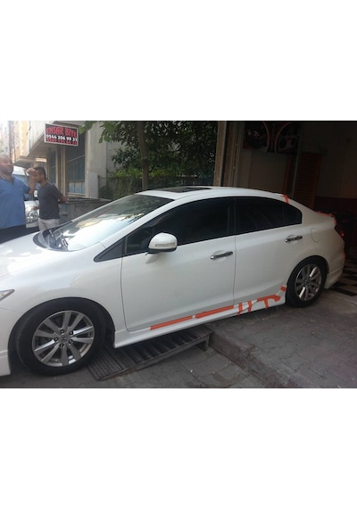 Honda Civic Fb7 Custom Yan Marşpiyel (Plastik) N11.23723