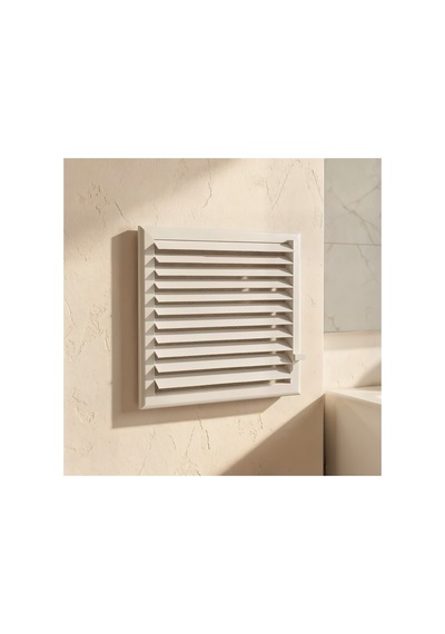 Vento Alüminyum Banyo Ve Wc Havalandırma Menfezi Beyaz 35x45 Cm