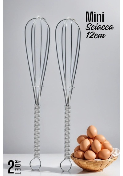 Scca Mini Çırpıcı Çelik 2 Adet - Pyrz-768279