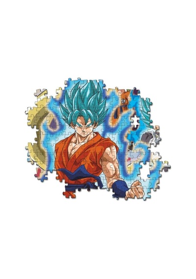 Clementoni Dragon Ball Temalı Super Supercolor 300 Parça Premium Çocuk Puzzle Yapboz