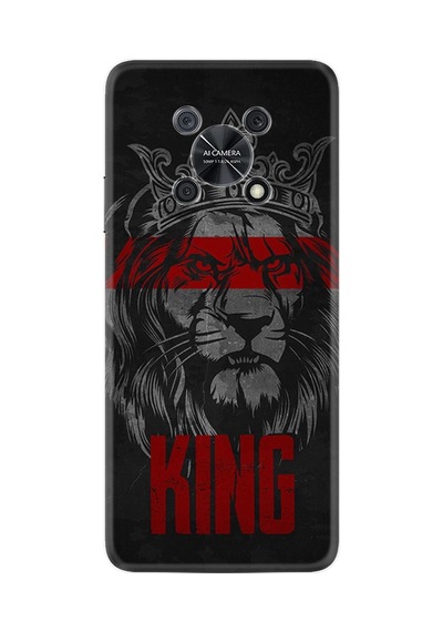 Huawei Nova Y90 Kılıf Resimli Desenli Silikon Platinium Series King 1894