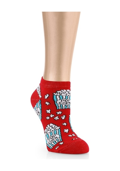 Ozzy Socks 5 Çift Eğlenceli Desenler Kadın Patik Çorap Ozzyp001 Çok Renkli